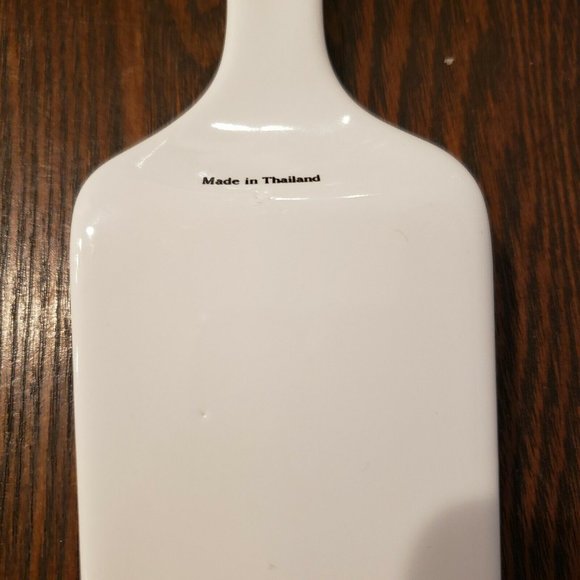 Christmas Ceramic Holiday Pie Cake Server Porcelain Bird Holly Berry - Picture 5 of 5